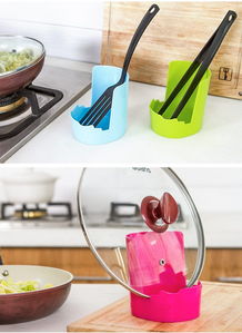 懶人廚房收納神器 創(chuàng)意鍋蓋架與砧板架讓生活更輕松